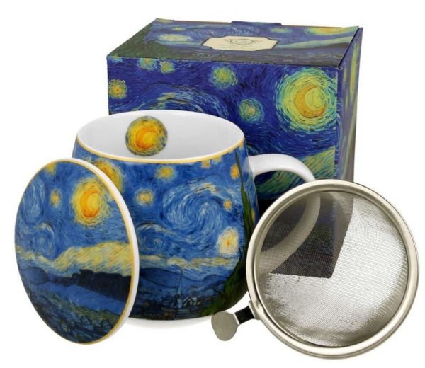 Duo hrnek se sítkem Van Gogh louka